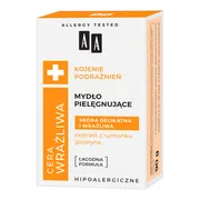 AA Cera Wrażliwa, Mydło pielęgnujące, skóra delikatna i wrażliwa, 90 g
