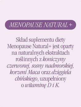 Menopause Natural+, kapsułki, 60 szt.