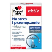 Doppelherz aktiv Na stres i przemęczenie + Magnez, 30 szt.