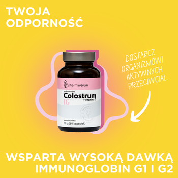Pharmaverum Colostrum IG, kapsułki, 60 szt.
