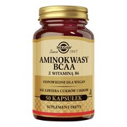 Solgar Aminokwasy BCAA z witaminą B6, kapsułki, 50 szt.