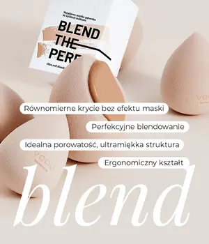 Veoli Botanica, Blend The Perfection, gąbka do aplikacji makijażu, 1 szt.