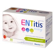 ENTitis Baby, smak truskawkowy, proszek w saszetkach, 30 szt.