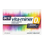 Vita-miner D3, tabletki, 60 szt.