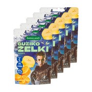 Zestaw 5x Bakalland Guziko Żelki, Kleks, banan, 34 g