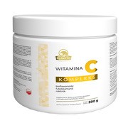 Slavito Witamina C Kompleks, proszek, smak pomarańczy i aronii, 500 g