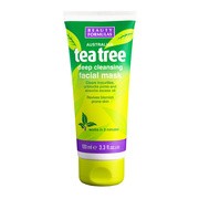 Beauty Formulas, oczyszczająca maseczka glinkowa do twarzy, Tea Tree, 100 ml