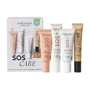 Madara SOS Care 4-Step Skin Routine, zestaw łagodzących kosmetyków, odcień Medium, 1 szt.