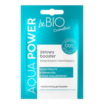 BeBio Aqua Power, żelowy booster nawilżający, 10 ml