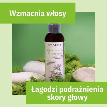 Sylveco, olejowa wcierka do skóry głowy, 195 ml