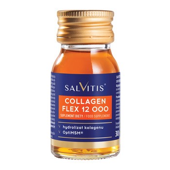 Zestaw Salvitis Collagen Flex 12000, płyn, 30 ml x 60 szt.