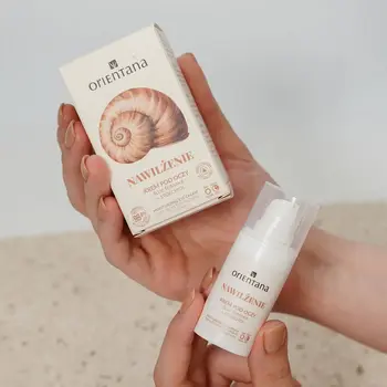 Orientana, naturalny krem pod oczy ze śluzem ślimaka, 15 ml