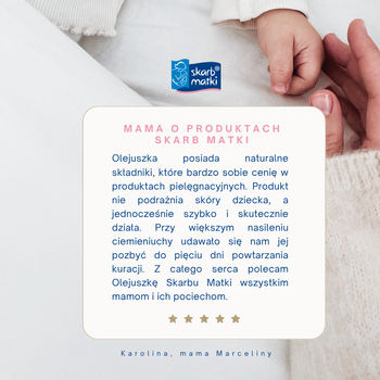 Skarb Matki, Olejuszka, olejek na ciemieniuszkę, 30 ml