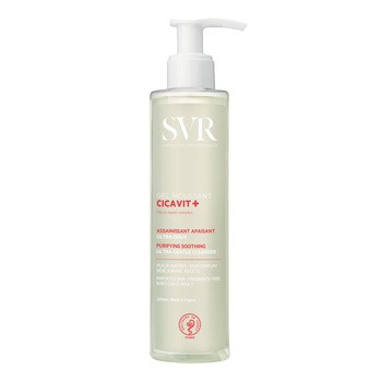 SVR Cicavit+ Gel Moussant, żel do mycia skóry uszkodzonej lub podrażnionej, 200 ml