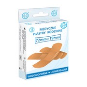 Testeo, plastry medyczne, wodoodporne, 12 szt.