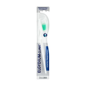 Elgydium Clinic Dental Prosthesis, szczotka do czyszczenia protez zębowych, 1 szt.