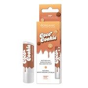 4Organic, naturalny nawilżający balsam do ust, Coco cookie, 5 g