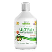 Swedish Nutra Ultra + Multivitamin, płyn, smak pomarańczowy, 500 ml