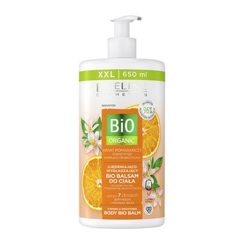 Eveline Cosmetics Bio Organic, ujędrniająco-wygładzający balsam do ciała, 650 ml