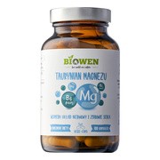 Biowen Taurynian Magnezu z witaminą B6, kapsułki, 100 szt.