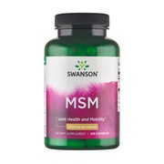 Swanson MSM 1000 mg, kapsułki, 120 szt.