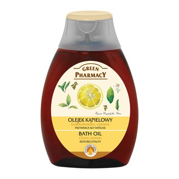 Green Pharmacy, olejek do kąpieli, goździkowiec i cytryna, 250 ml