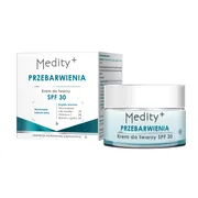 Medity+ Przebarwienia, krem do twarzy SPF 30, 50 ml