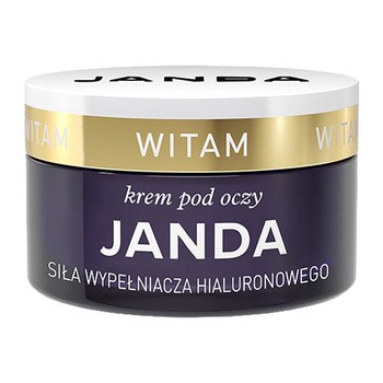 Janda Siła wypełniacza hialuronowego, hialusferyczny krem pod oczy, 15 ml