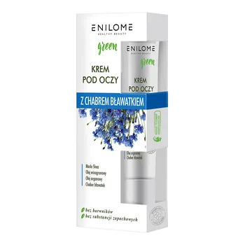 Enilome Healthy Beauty Green, krem pod oczy z chabrem bławatkiem, 15 ml