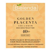 Bielenda Golden Placenta, nawilżająco-wygładzający krem przeciwzmarszczkowy 40+, 50 ml