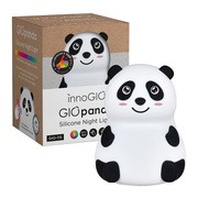 InnoGIO, Silikonowa lampka nocna dla dzieci panda GIOpanda GIO-115, 1 szt.