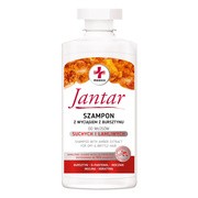 Jantar Medica, szampon z wyciągiem z bursztynu, 330 ml