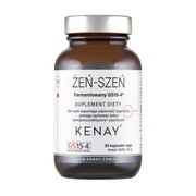KENAY Żeń-szeń fermentowany GS15-4, kapsułki, 30 szt.