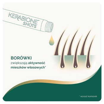Kerabione Shots, fiolki, 25 ml x 14 szt.