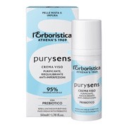 L'Erboristica Purysens, przeciwzmarszczkowy krem równoważący z prebiotykami, 50 ml