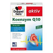 Doppelherz aktiv Koenzym Q10, 30 mg, kapsułki, 30 szt.