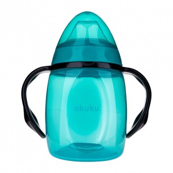 Akuku, kubek niekapek z miękkim ustnikiem, 280 ml