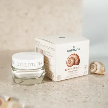 Orientana, naturalny krem ze śluzem ślimaka na dzień i na noc, 50 ml