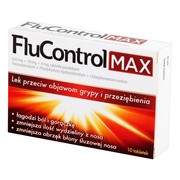 FluControl Max, 650 mg+10 mg+4 mg, tabletki powlekane, 10 szt.