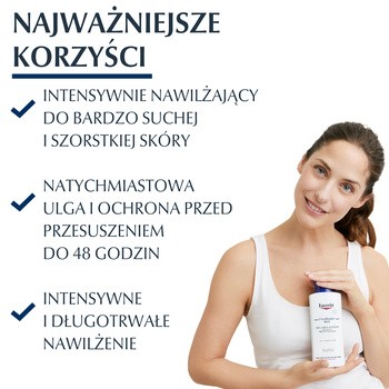 Eucerin UreaRepair PLUS, emulsja do ciała z 10% mocznikiem, do skóry bardzo suchej i szorstkiej, 250 ml