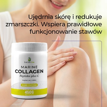 BetterMe, Marine Collagen peptides plus C, proszek, 450 g