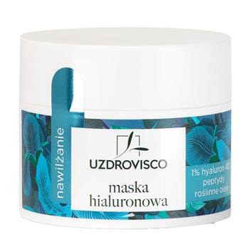 Uzdrovisco Hialuronowe Nasycenie, maska hialuronowa, cera sucha i normalna, 40 ml