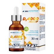 Allnutrition D3 4000, krople, 30 ml