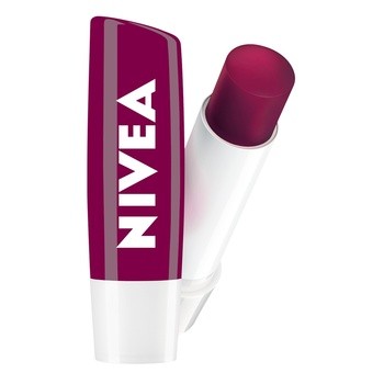 Nivea Blackberry Shine, pielęgnująca pomadka do ust, 4,8 g