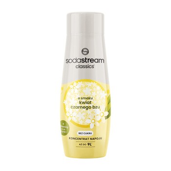 SodaStream, Syrop Kwiat Czarnego Bzu, koncentrat napoju, bez cukru, 440 ml