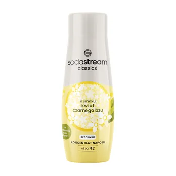 SodaStream, Syrop Kwiat Czarnego Bzu, koncentrat napoju, bez cukru, 440 ml