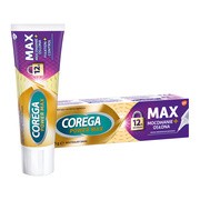 Corega Max MOCOWANIE + OSŁONA, krem mocujący do protez zębowych, 40 g