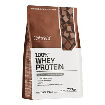 OstroVit 100% Whey Protein, proszek, smak chocolate dream, 700 g