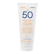 Korres Yoghurt, ochronna emulsja do ciała i twarzy SPF50, 200 ml