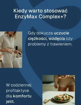 Biowen EnzyMax Complex+, kapsułki, 15 szt.